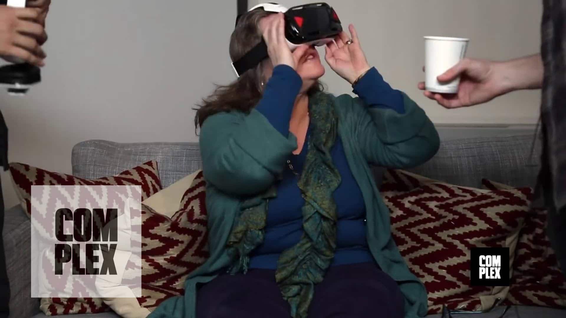 VR Porn Reactions on Oculus From Old People